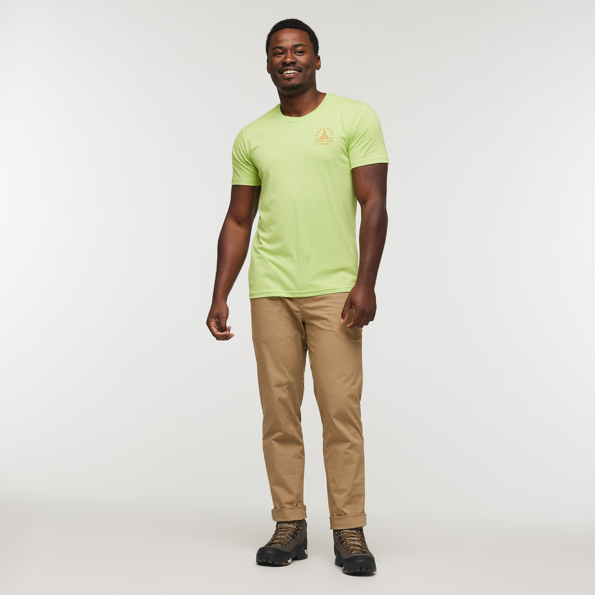 Llama Map T Shirt Men's - Image 13