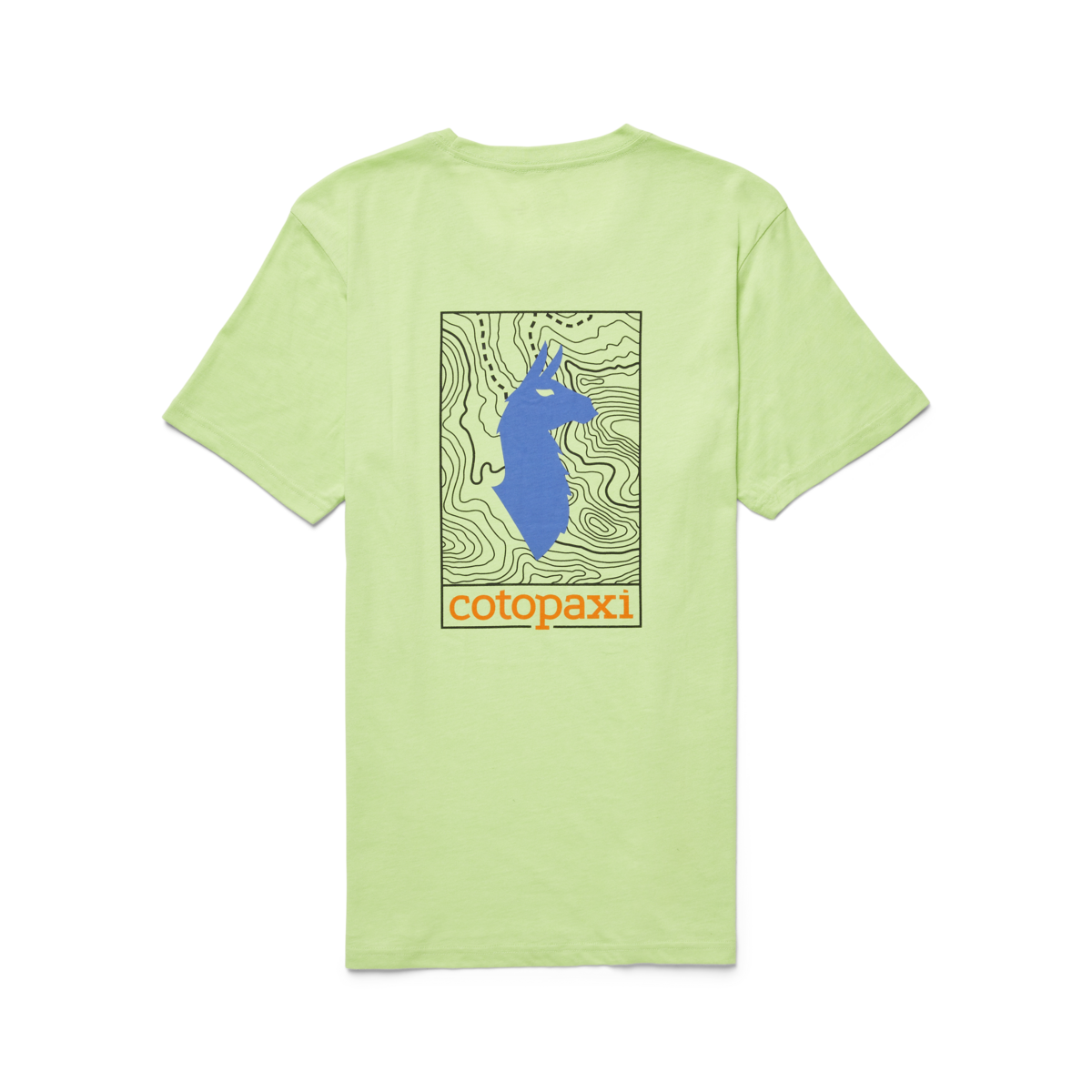 Llama Map T Shirt Men's - Image 16
