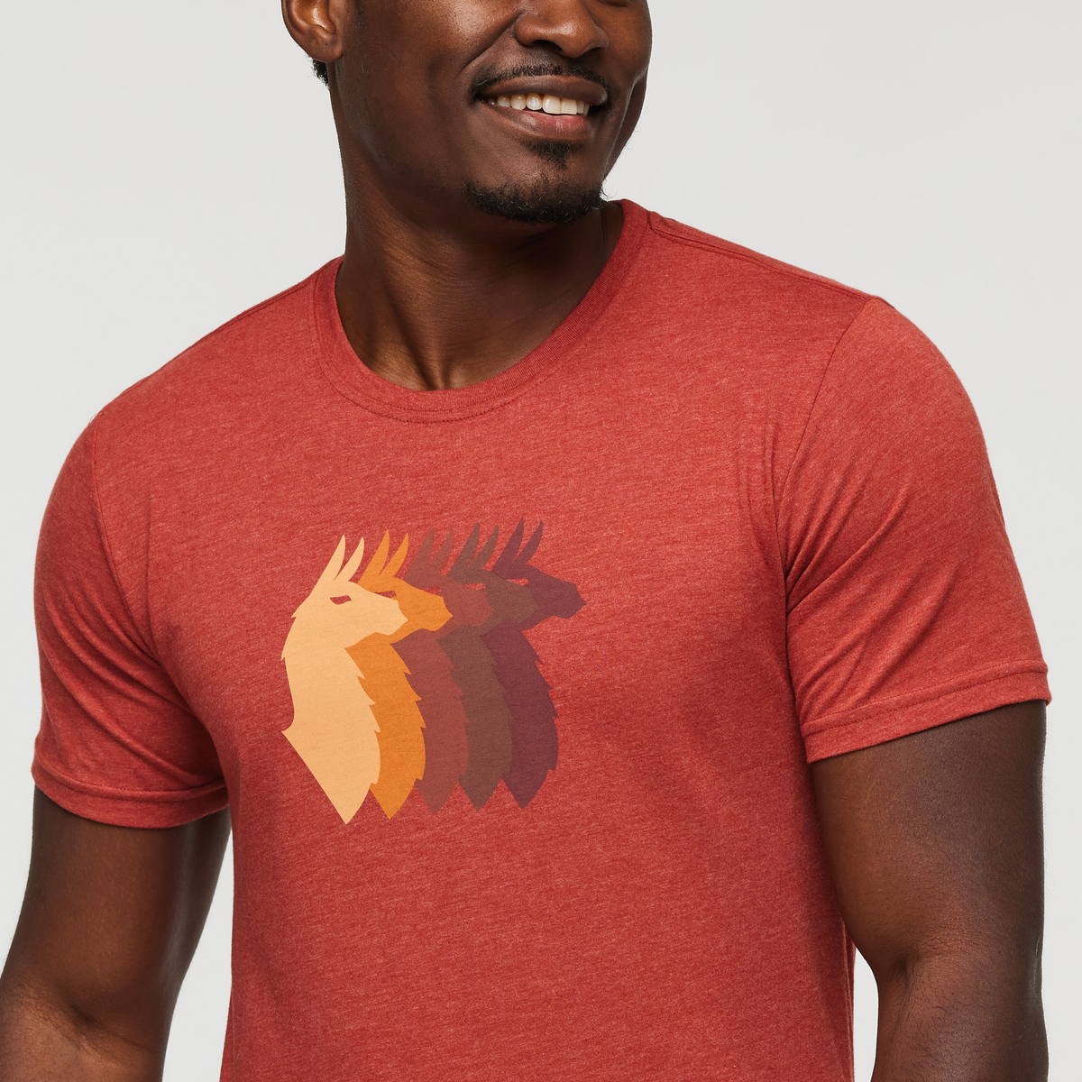 Llama Sequence T Shirt Men's - Image 16