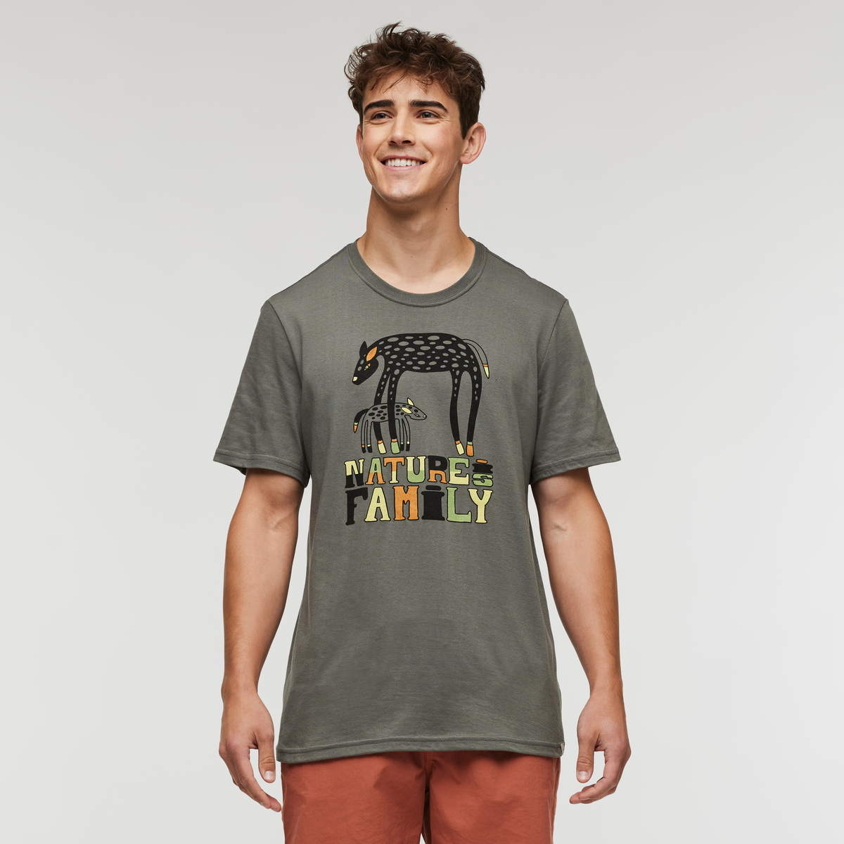 Nature Is Family T Shirt Men's - Image 8
