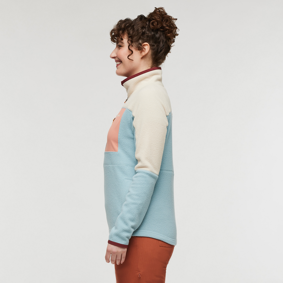 Abrazo Fleece Half Zip Jacket Women's - Image 3
