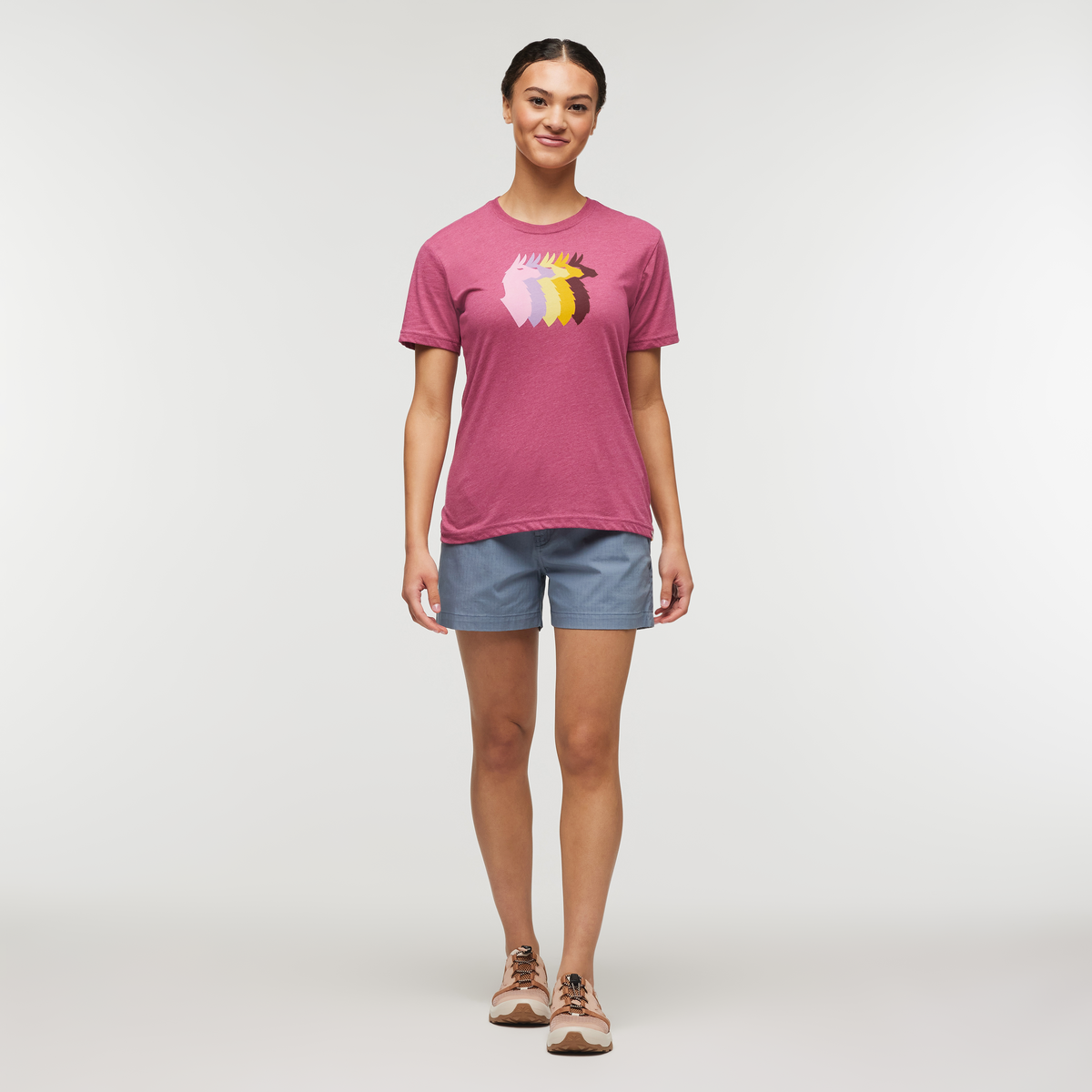 Llama Sequence T Shirt Women's - Image 2