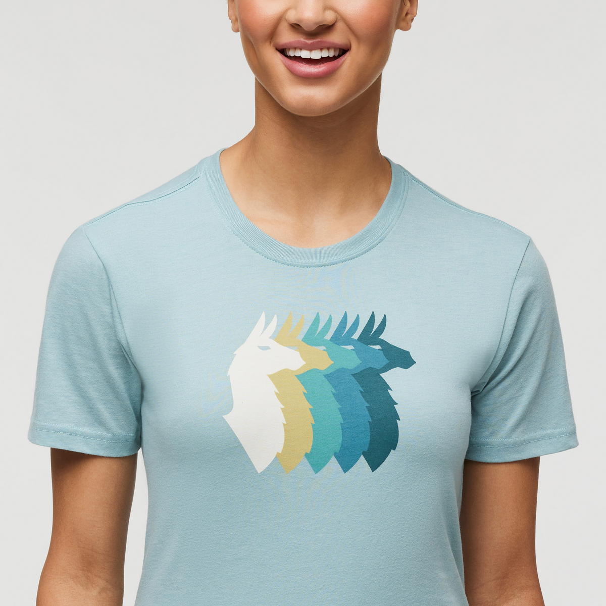 Llama Sequence T Shirt Women's - Image 11
