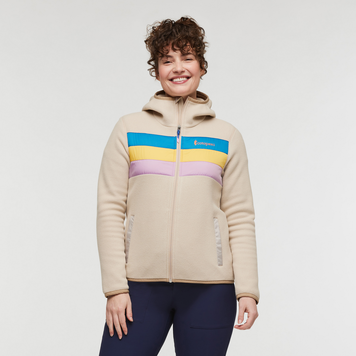 Teca Fleece Hooded Full Zip Jacket Women's