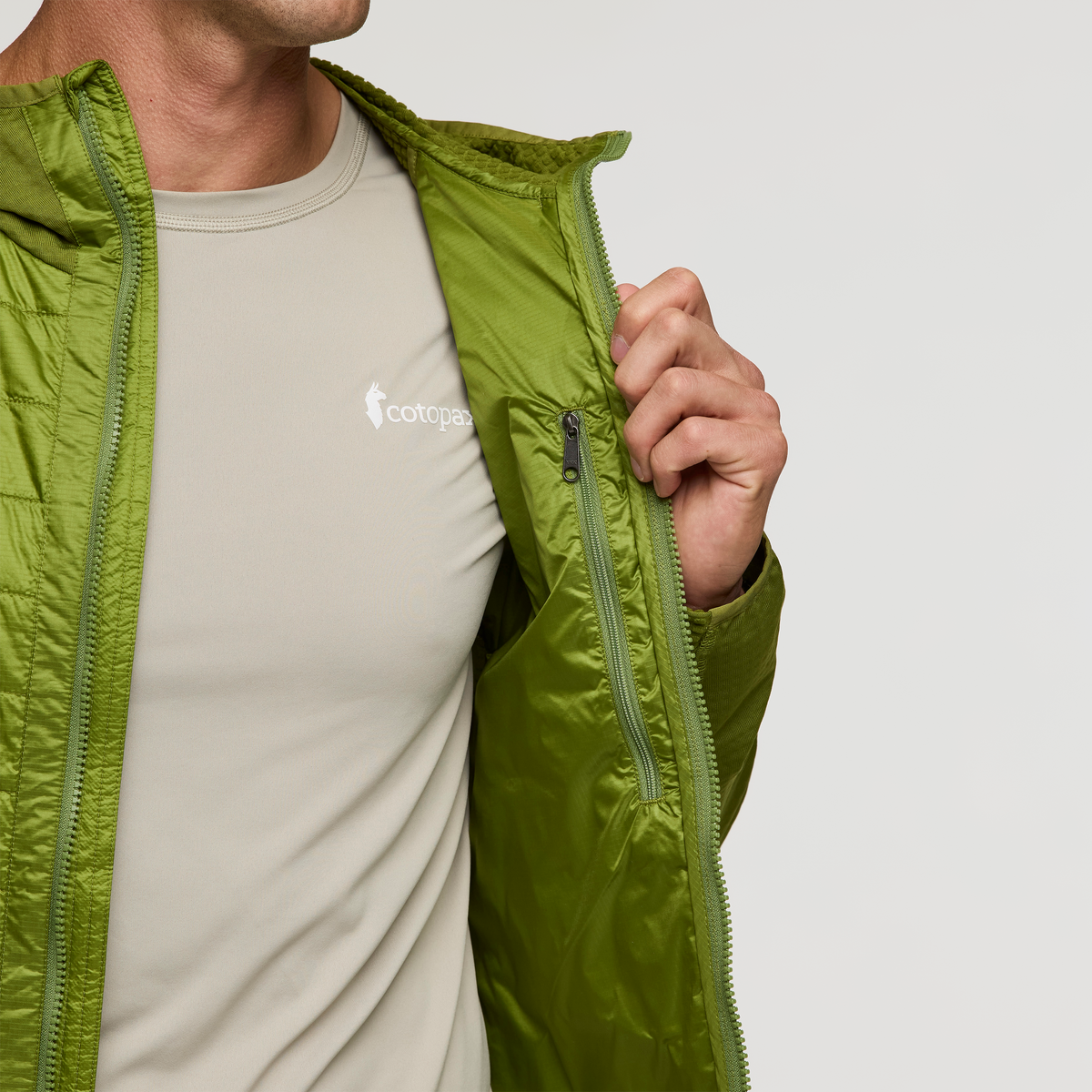 Capa Hybrid Insulated Hooded Jacket Men's - Image 9
