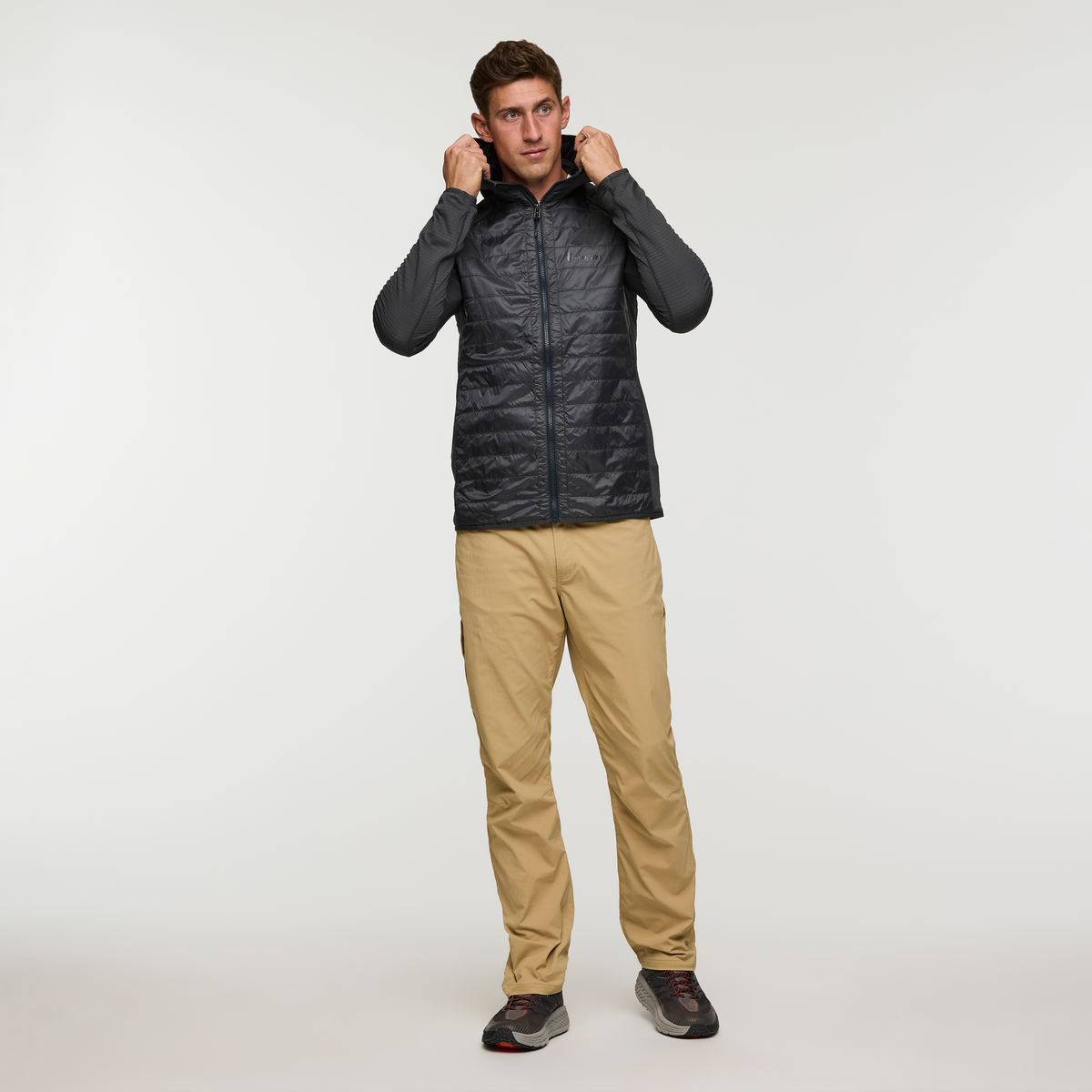 Capa Hybrid Insulated Hooded Jacket Men's - Image 11
