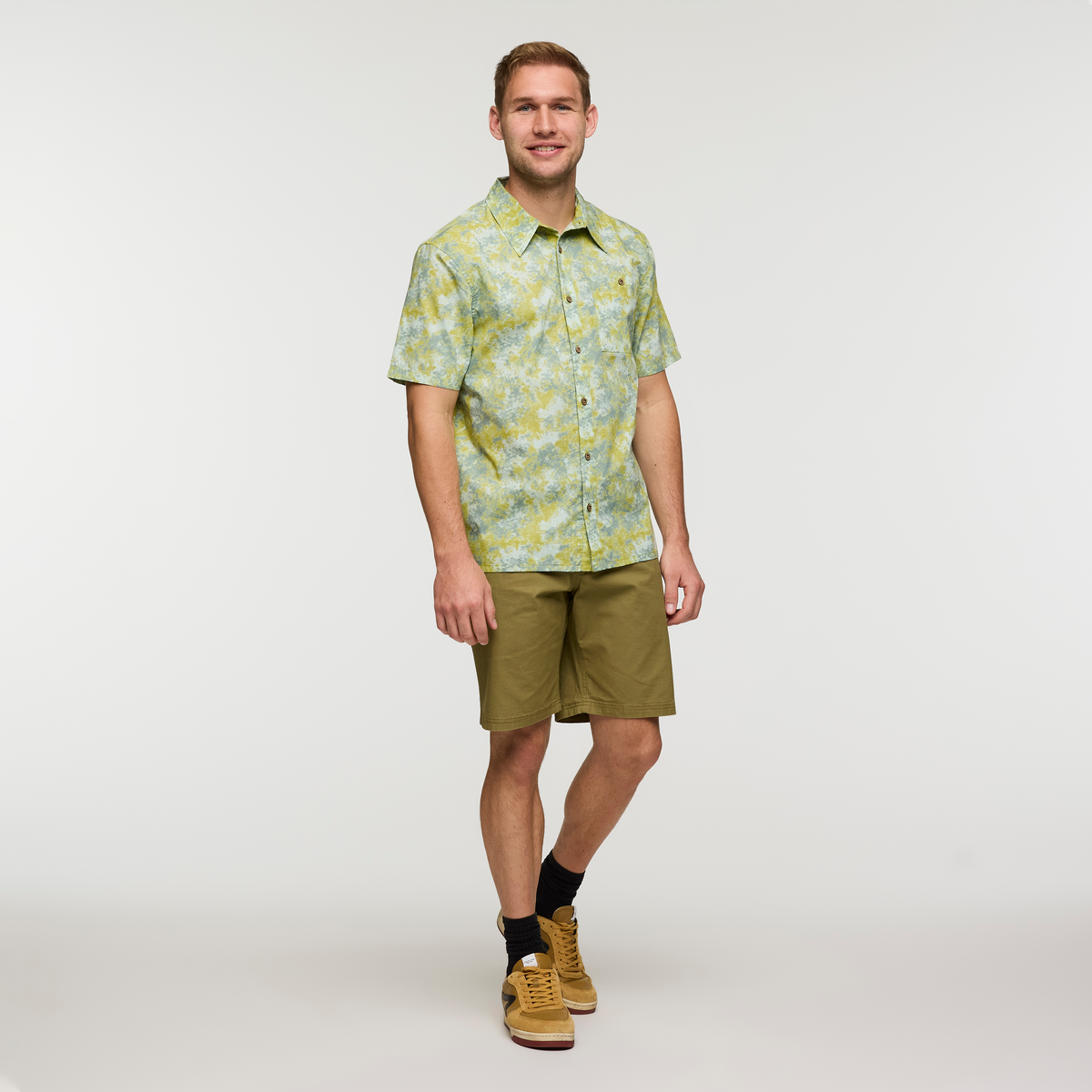 Estival Button Up Shirt Print Men's - Image 2