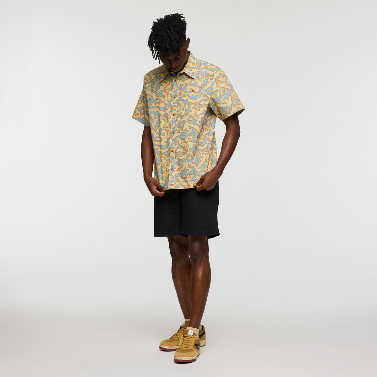 Estival Button Up Shirt Print Men's - Image 17