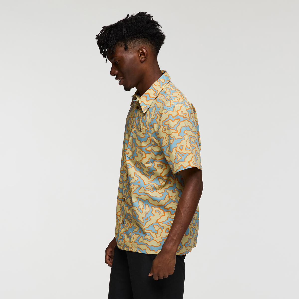 Estival Button Up Shirt Print Men's - Image 18