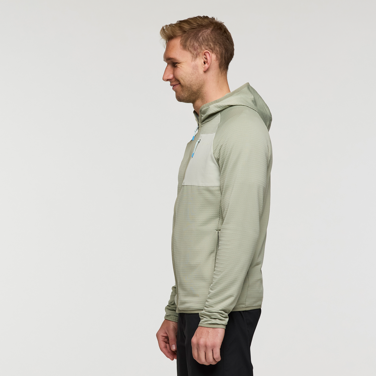 Otero Fleece Full Zip Hooded Jacket Men's - Image 3