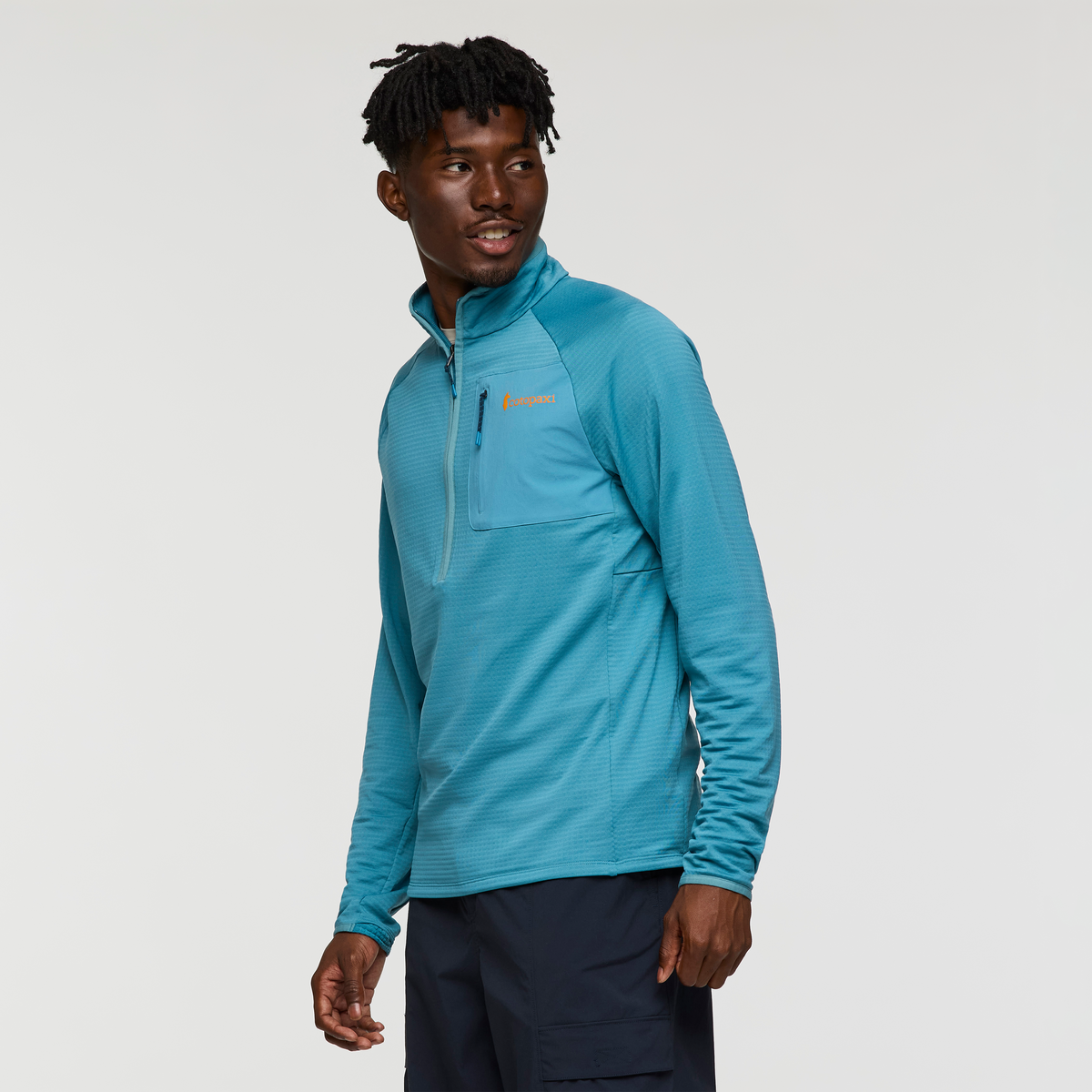 Otero Fleece Half Zip Pullover Men's - Image 3