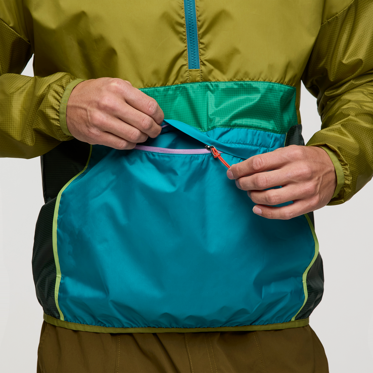 Teca Half Zip Windbreaker Men's - Image 7