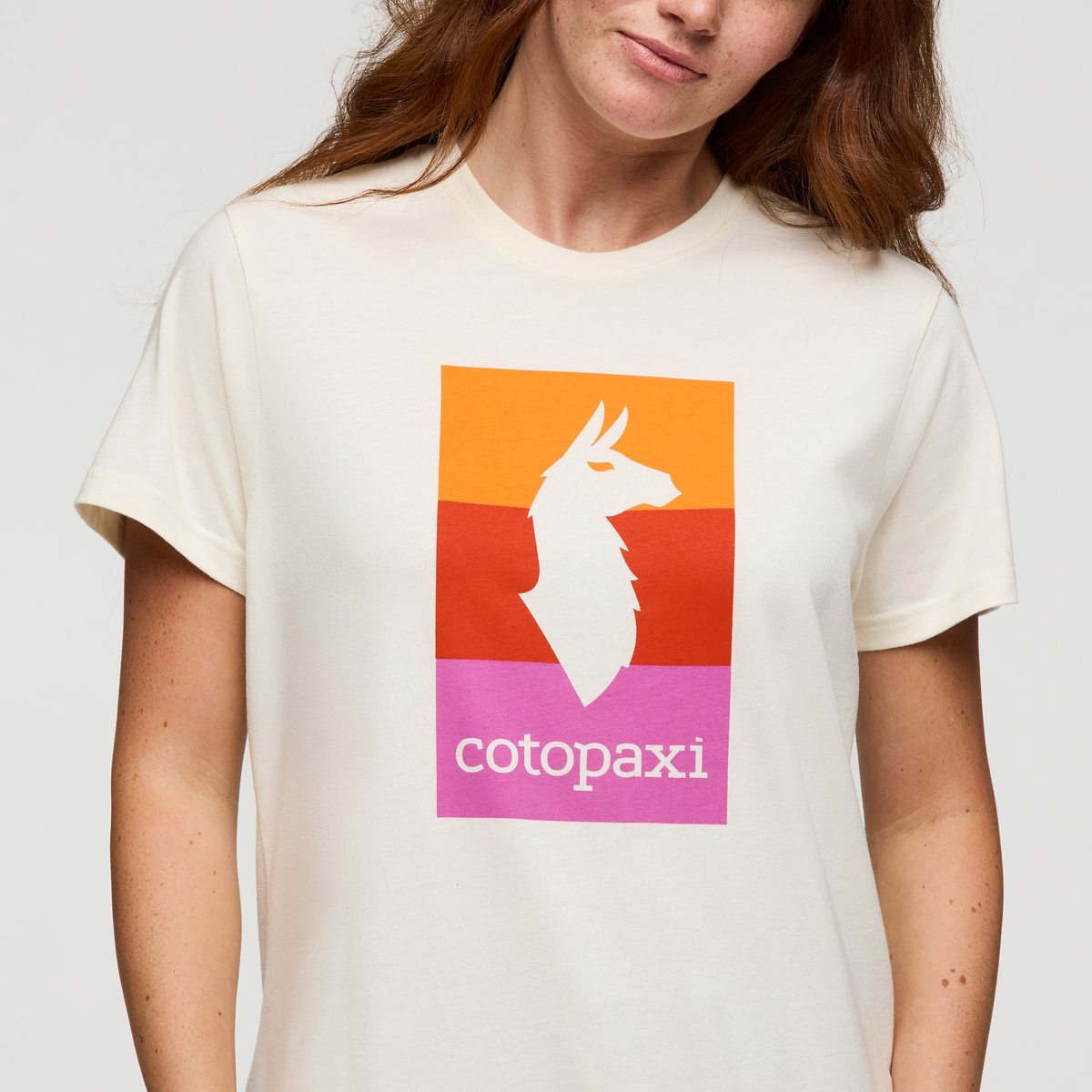 Llama Block T Shirt Women's - Image 10