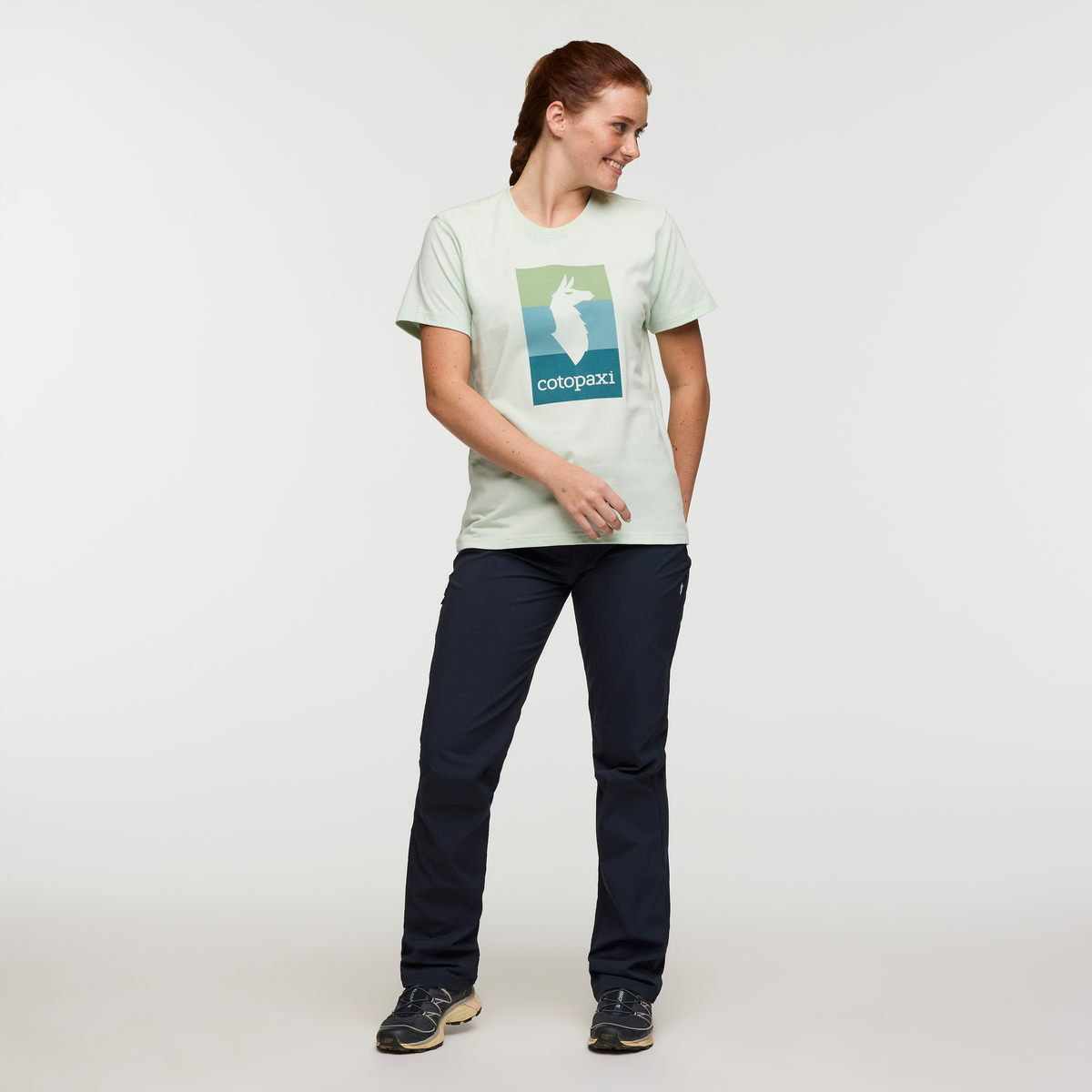 Llama Block T Shirt Women's - Image 12