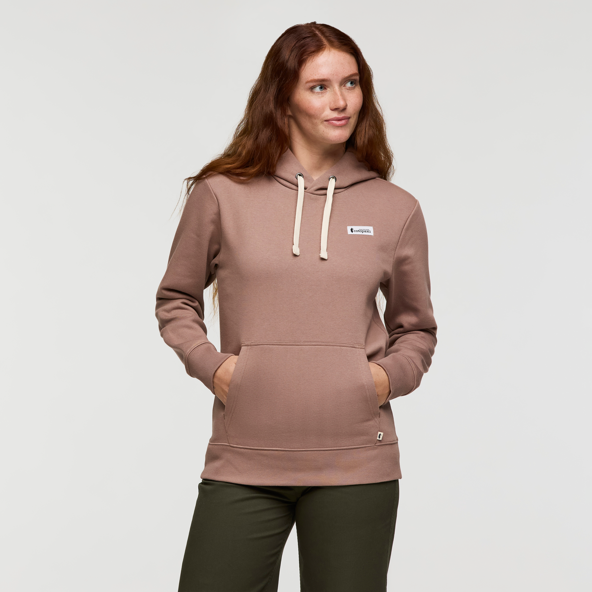 Llama Patch Pullover Hoodie Women's
