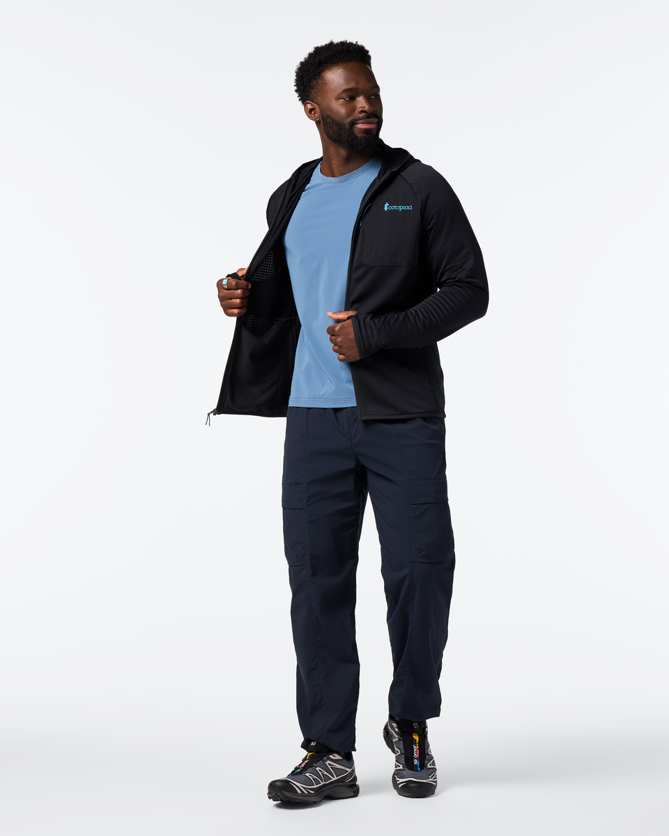Otero Fleece Full Zip Hooded Jacket Men's - Image 3