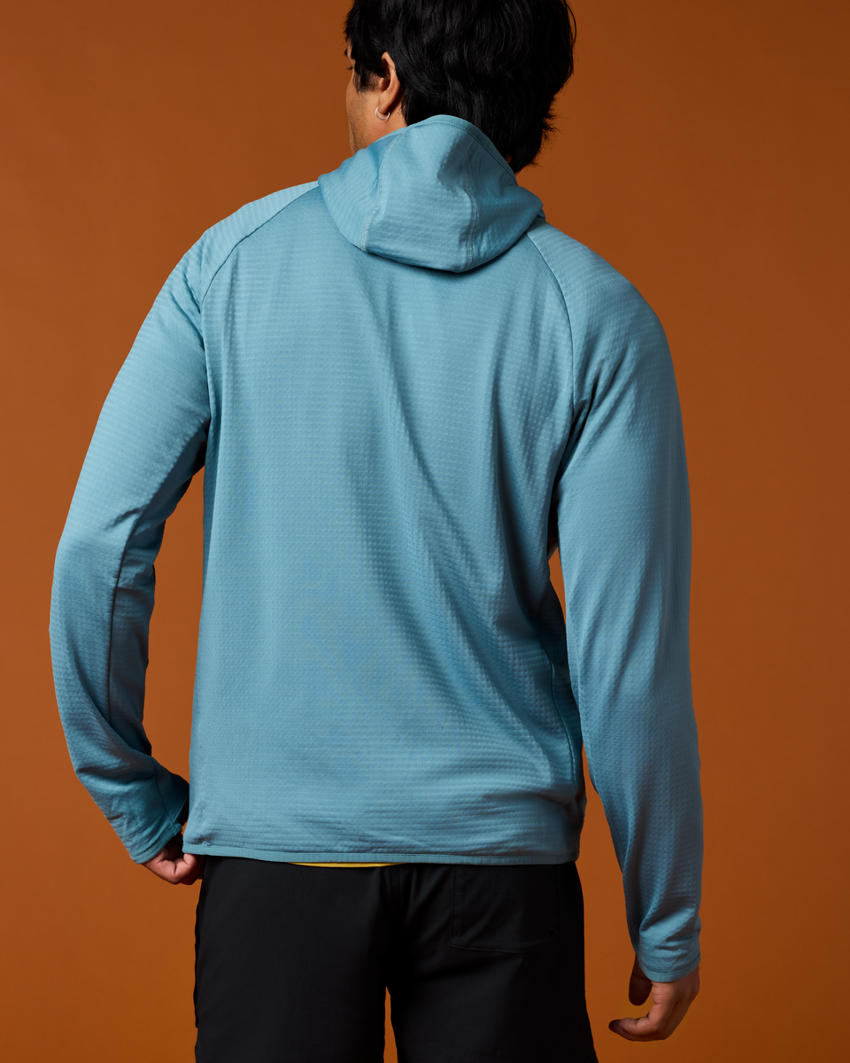 Otero Fleece Full Zip Hooded Jacket Men's - Image 10