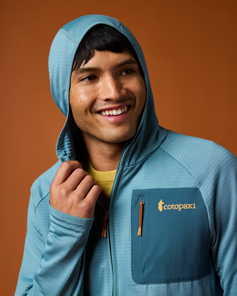 Otero Fleece Full Zip Hooded Jacket Men's - Image 13