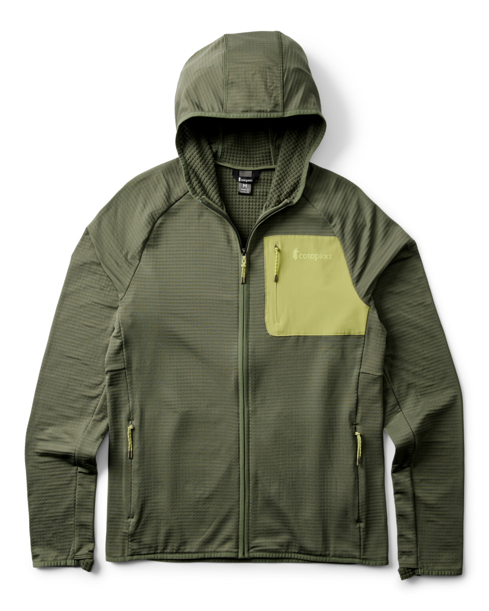 Otero Fleece Full Zip Hooded Jacket Men's - Image 21