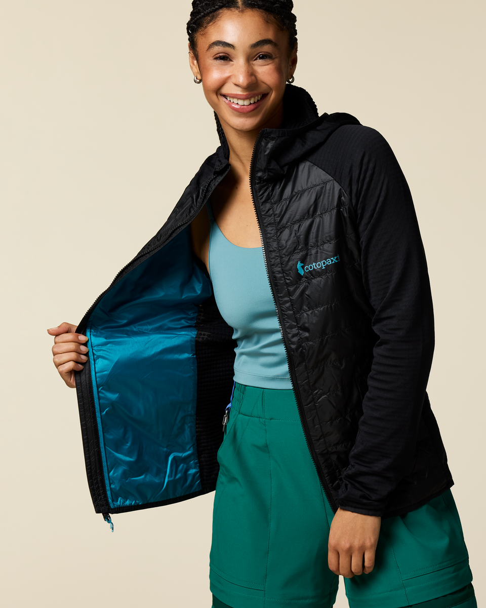 Capa Hybrid Insulated Hooded Jacket Women's - Image 4