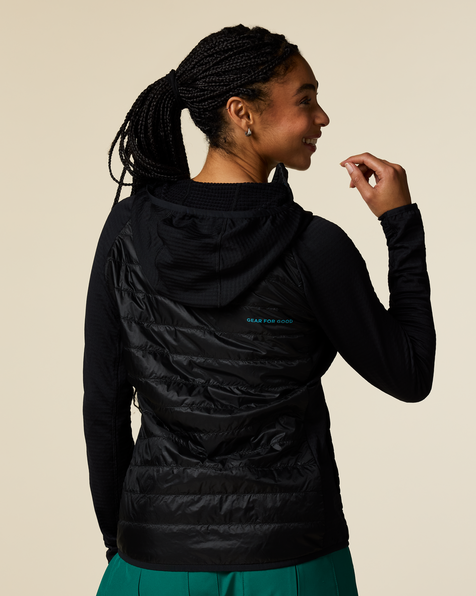Capa Hybrid Insulated Hooded Jacket Women's - Image 3