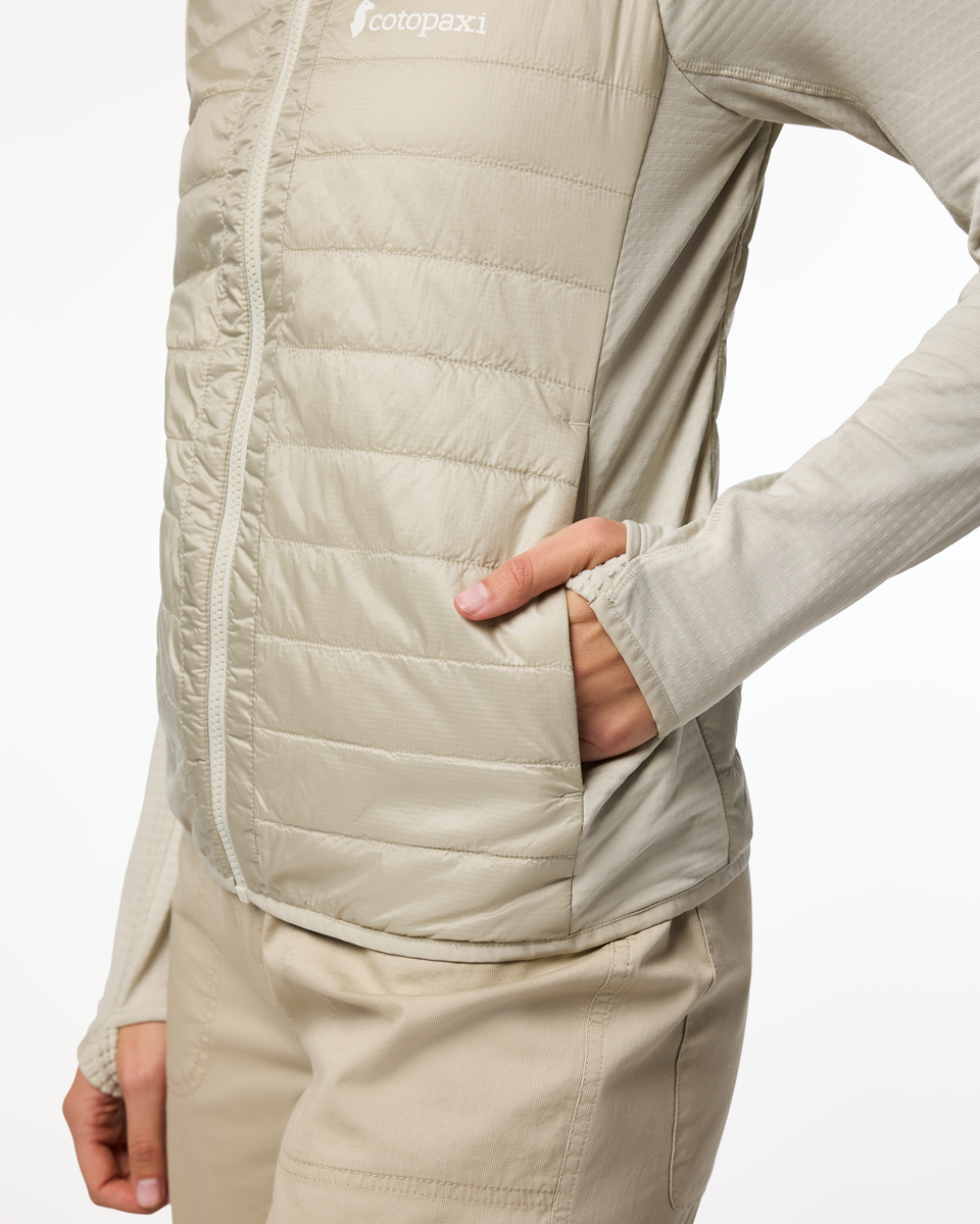 Capa Hybrid Insulated Hooded Jacket Women's - Image 24