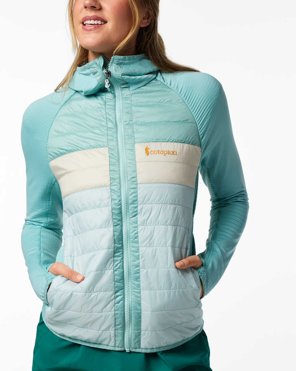 Capa Hybrid Insulated Hooded Jacket Women's - Image 34