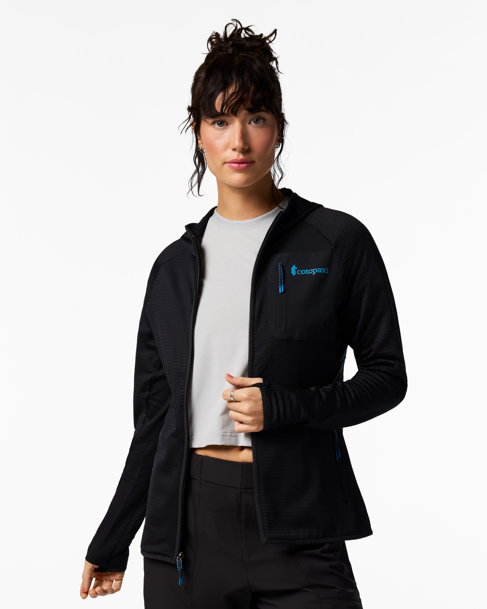 Otero Fleece Full Zip Hooded Jacket Women's - Image 26