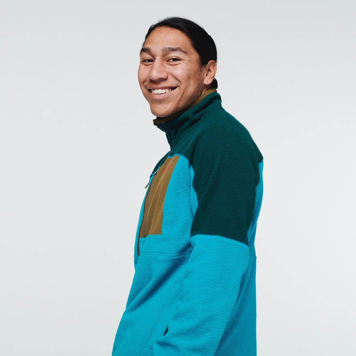 Abrazo Half Zip Fleece Jacket Men's - Image 9