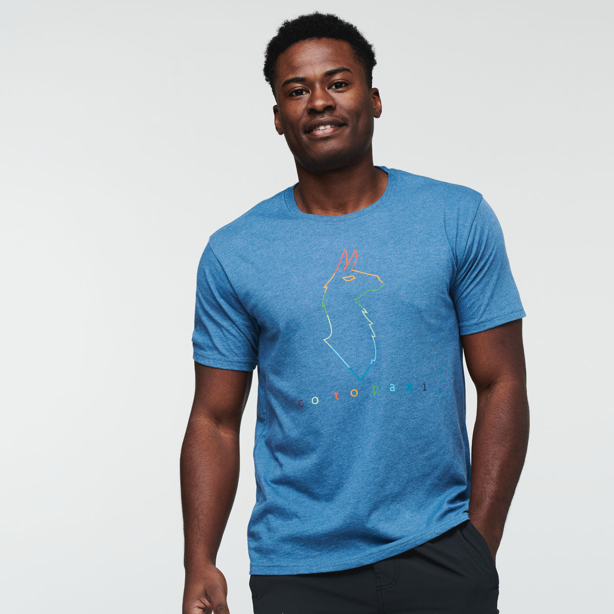 Electric Llama T Shirt Men's - Image 2